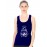 Astronaut Earth Graphic Printed Tank Tops