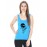 Astronaut Graphic Printed Tank Tops