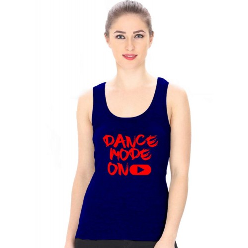 Beast Mode On Graphic Printed Tank Tops