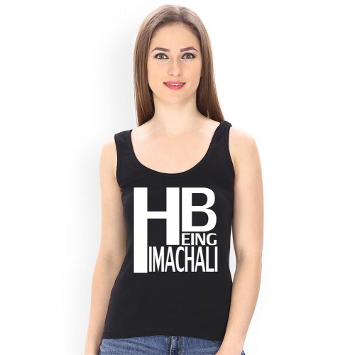 Being Himachali Graphic Printed Tank Tops