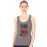 Born To Sleep Forced To Work Graphic Printed Tank Tops