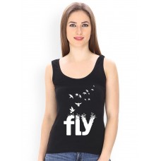 Fly Graphic Printed Tank Tops