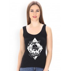 Keep It Wild Graphic Printed Tank Tops