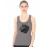 Lion Face Graphic Printed Tank Tops