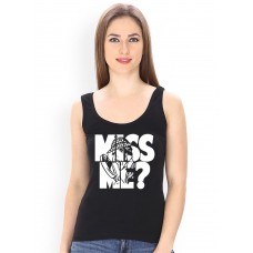 Miss Me Graphic Printed Tank Tops