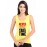 Never Give Up Great Things Take Time Graphic Printed Tank Tops