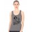 Put On A Happy Face Graphic Printed Tank Tops