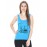 Road Area Graphic Printed Tank Tops