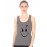 Smiley Emoji Graphic Printed Tank Tops