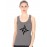 Star Fire Graphic Printed Tank Tops