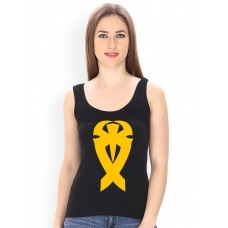 Strong Sign Graphic Printed Tank Tops