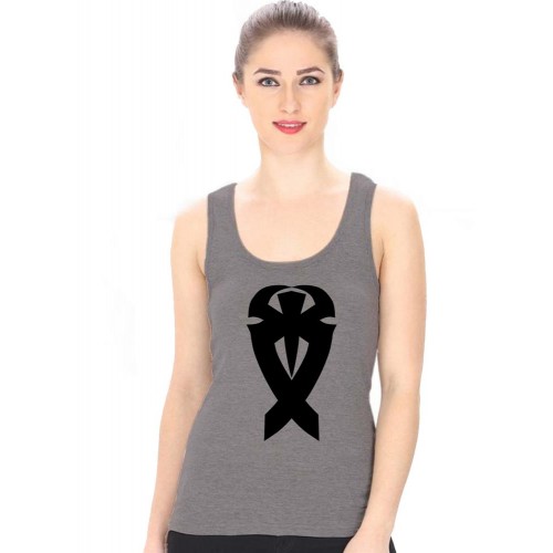 Strong Sign Graphic Printed Tank Tops