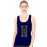 Time Sand Skull Graphic Printed Tank Tops