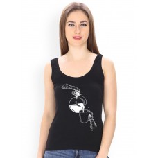 Under Coffee Graphic Printed Tank Tops