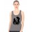 Under Water Astronaut Graphic Printed Tank Tops