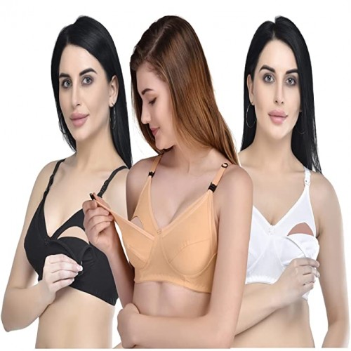 Non-Padded Multicolor Woman Bra, For Inner Wear, Multi-colour at