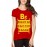 Women's Cotton Biowash Graphic Printed Half Sleeve T-Shirt - B3 Formula
