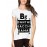 Women's Cotton Biowash Graphic Printed Half Sleeve T-Shirt - B3 Formula