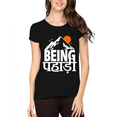 Being Pahadi Graphic Printed T-shirt