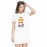 I'M Pahadi Graphic Printed T-shirt Dress