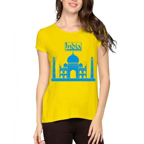 Taj Mahal Graphic Printed T-shirt
