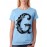 Letter G With Wings Graphic Printed T-shirt