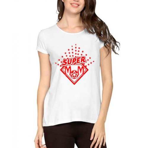 Super Mom Graphic Printed T-shirt