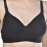 Women's Cotton Non-Padded Non-Wired Maternity/Nursing/Feeding Bra- Combo Pack of 2 Assorted Colors (Black & White)