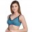 Women's Cotton Non-Padded Non-Wired Maternity/Nursing/Feeding Bra- Combo Pack of 2 Assorted Colors (Baby Pink & Green)