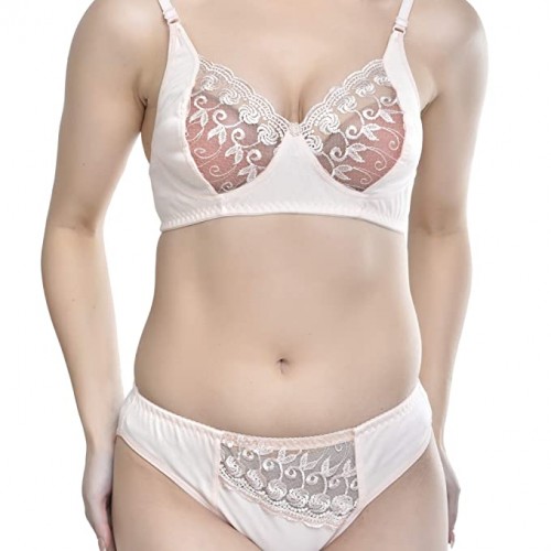 Buy Cotton 3 Bras, 3 Panty Set, Sexy Lingerie for Honeymoon Multicolor  Combo at