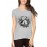 Women's Cotton Biowash Graphic Printed Half Sleeve T-Shirt - 007 Mafia