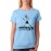 Women's Cotton Biowash Graphic Printed Half Sleeve T-Shirt - Addicted Boy