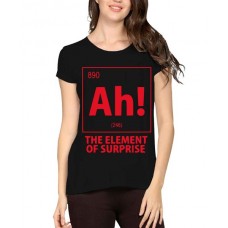 Ah Element Of Surprise Graphic Printed T-shirt