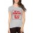Women's Cotton Biowash Graphic Printed Half Sleeve T-Shirt - All Different All Equal