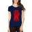 Women's Cotton Biowash Graphic Printed Half Sleeve T-Shirt - All Power Avengers