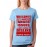 Women's Cotton Biowash Graphic Printed Half Sleeve T-Shirt - Anger Issues Dislike People