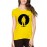 Women's Cotton Biowash Graphic Printed Half Sleeve T-Shirt - Astronaut Eclipse