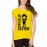 Women's Cotton Biowash Graphic Printed Half Sleeve T-Shirt - Attitude Sister