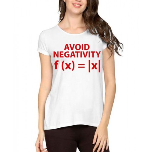 Avoid Negativity Graphic Printed T-shirt