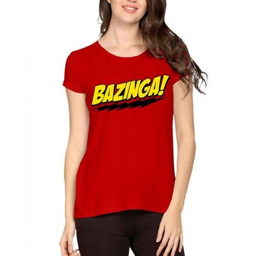 Bazinga Graphic Printed T-shirt