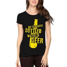 My Favourite Bottled Water Is Beer Graphic Printed T-shirt