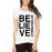 Believe In Yourself Graphic Printed T-shirt