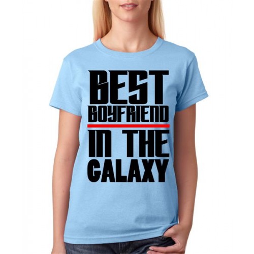 Best Boyfriend In The Galaxy Graphic Printed T-shirt