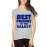 Women's Cotton Biowash Graphic Printed Half Sleeve T-Shirt - Best Friend Galaxy