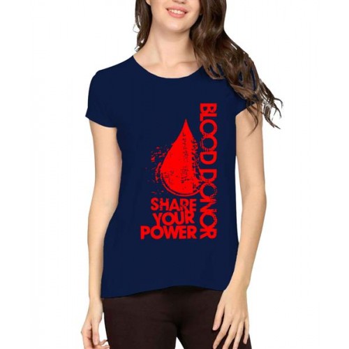 Share Your Power Blood Donor T-shirt