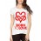 Born To Love Graphic Printed T-shirt