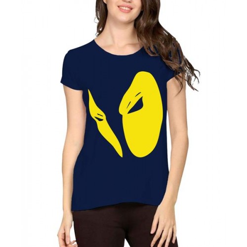 Butterfly Mask Graphic Printed T-shirt