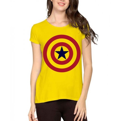 Captain America Graphic Printed T-shirt