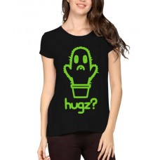 Funny Cactus Hug Graphic Printed T-shirt