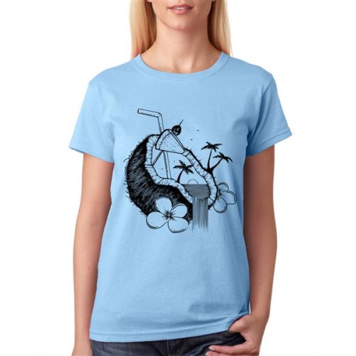 Coconut Sea Graphic Printed T-shirt